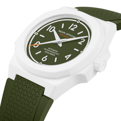 ساعة نون زوفيشال * سوليهول - لون لينكولين أخضر